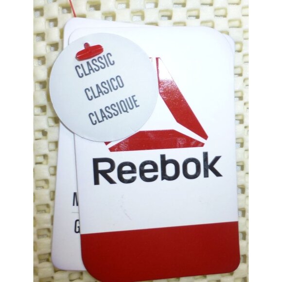 Reebok Delta AOP Pullover Hoodie Black Print Small Moisture Management Classic S - Picture 4 of 11